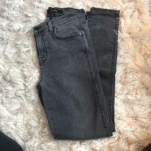 J brand super skinny legging in gray